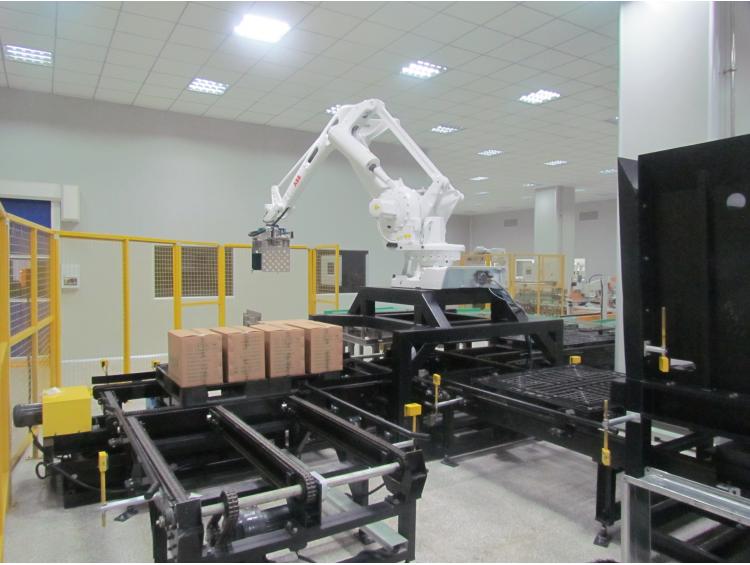 智能機(jī)器人碼垛系統(tǒng)