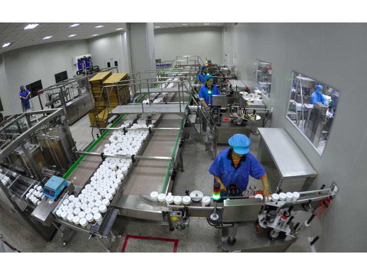 粉劑生產(chǎn)流水線