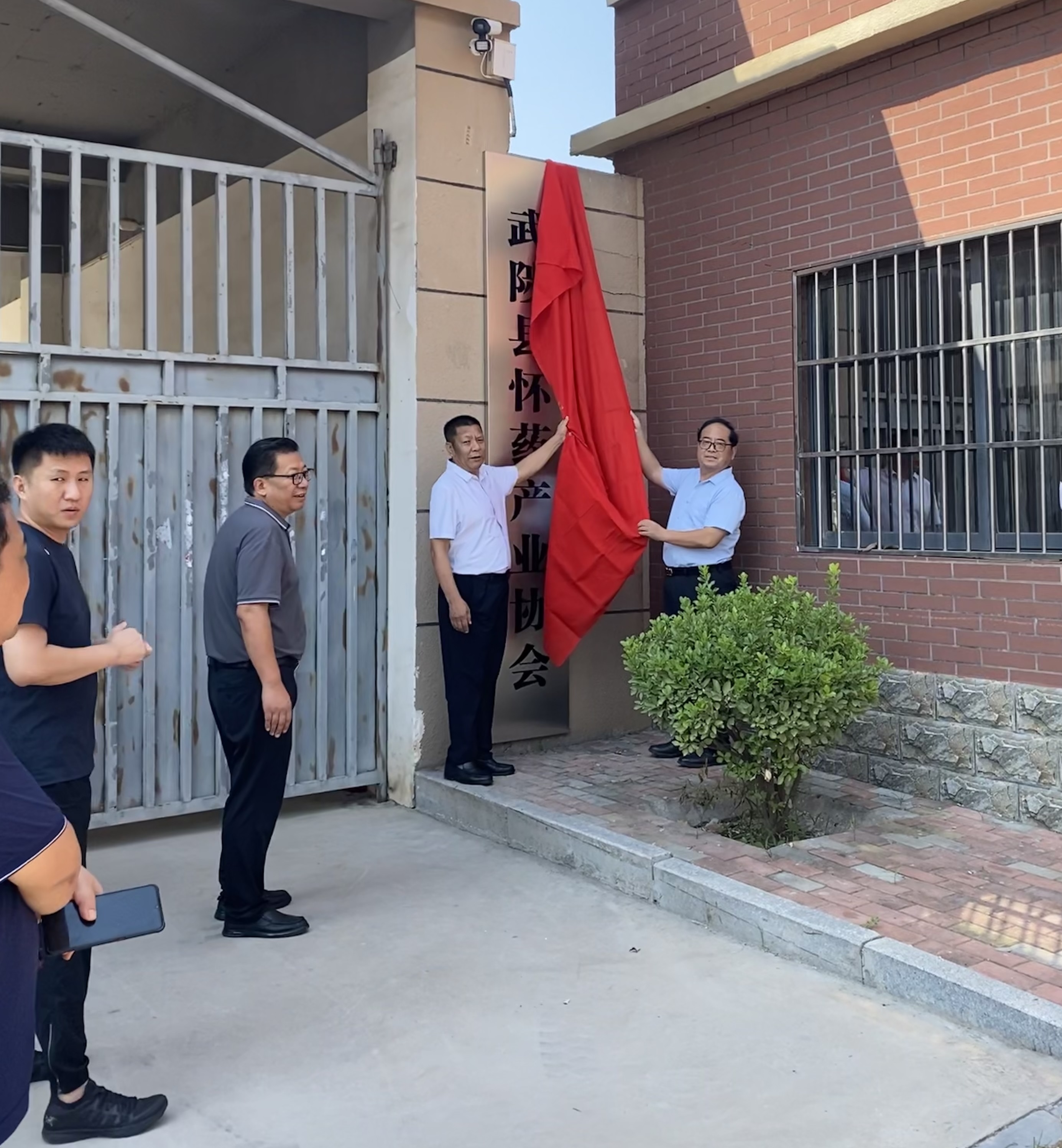 “發(fā)展懷藥  共享藍(lán)圖”——武陟縣懷藥產(chǎn)業(yè)協(xié)會揭牌儀式圓滿舉辦